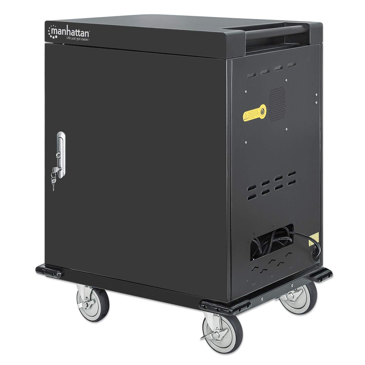 UVC Charging Cart with 32 USB-A Ports and 32 AC Outlets Image 1