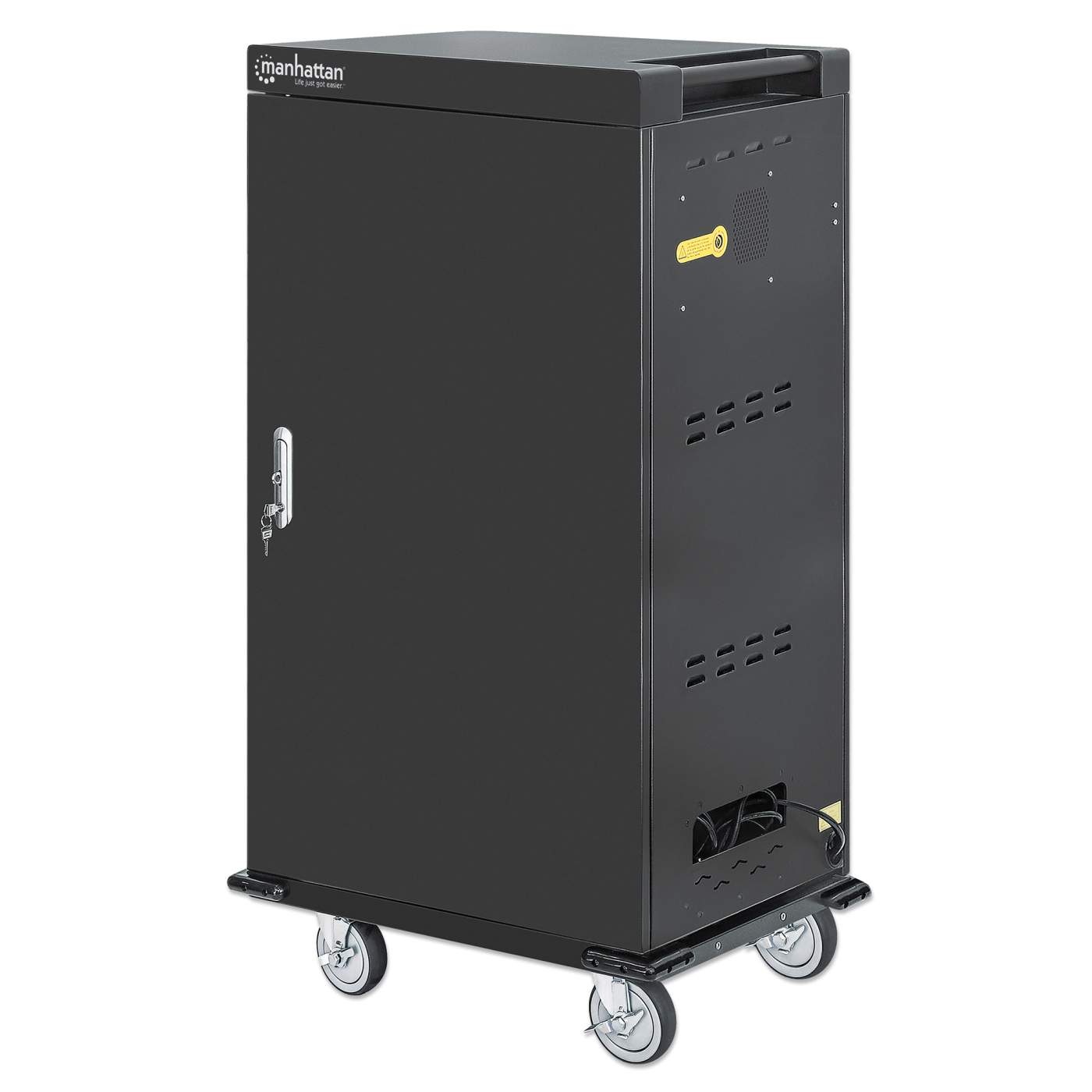 UVC Charging Cart with 48 USB-A Ports and 48 AC Outlets Image 1