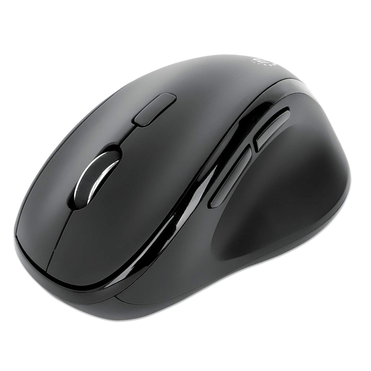 Ergonomic Wireless Mouse with 2-in-1 USB Receiver
